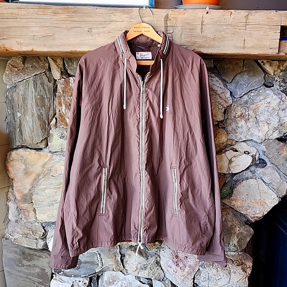 Penguin Packable Hood Ratner Wind Breaker Jacket Men's Size XXL - Picture 1 of 14